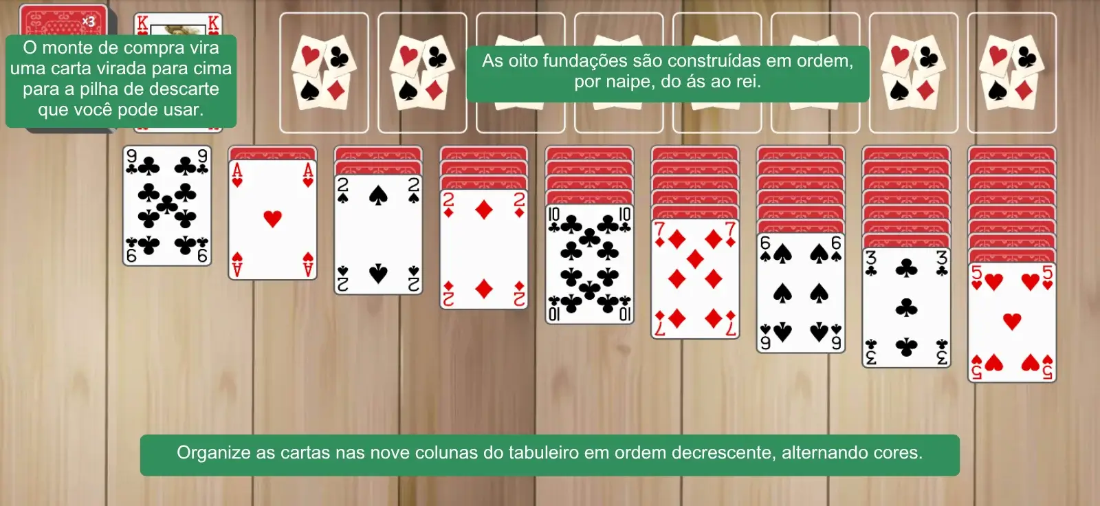 Configuração de Paciência Harp